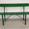 Pamono Vintage Green Garden Bench Online
