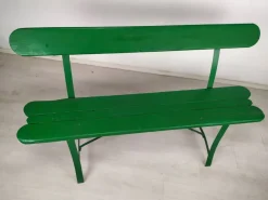 Pamono Vintage Green Garden Bench Online