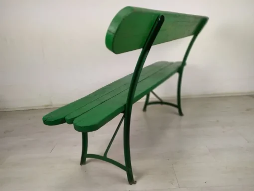 Pamono Vintage Green Garden Bench Online