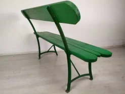 Pamono Vintage Green Garden Bench Online