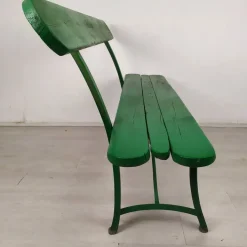 Pamono Vintage Green Garden Bench Online