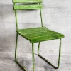 Pamono Vintage Green Garden Chairs, 1950, Set of 4 Best