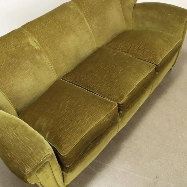 Pamono Vintage Green Sofa, 1950s Sale