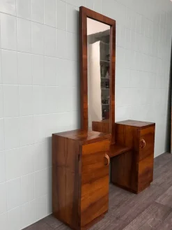 Pamono Vintage Hallway Furniture with Mirror, 1930s Hot