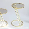 Pamono Vintage Hollywood Regency Brass Tables with Glass Top, 1960s, Set of 2 Best