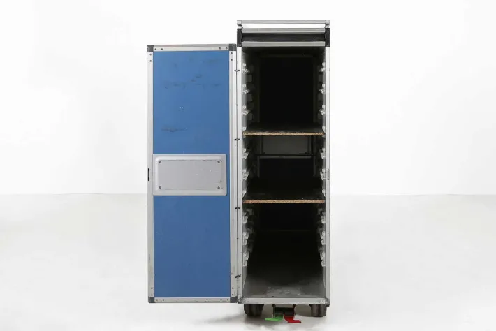 Pamono Vintage Industrial Blue Airplane Trolley, 1980 Sale