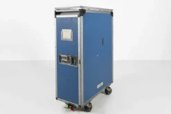 Pamono Vintage Industrial Blue Airplane Trolley, 1980 Sale