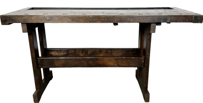 Pamono Vintage Industrial Carpenters Workbench, 1950s Online
