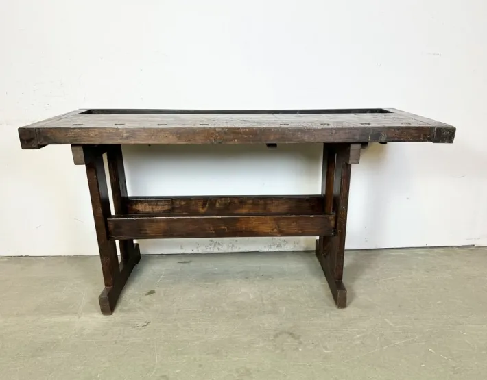 Pamono Vintage Industrial Carpenters Workbench, 1950s Online