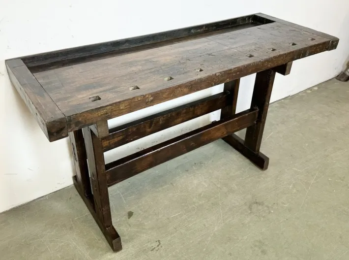Pamono Vintage Industrial Carpenters Workbench, 1950s Online