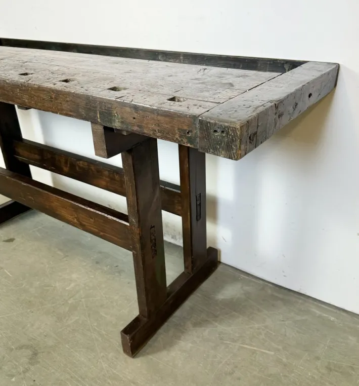 Pamono Vintage Industrial Carpenters Workbench, 1950s Online