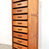 Pamono Vintage Industrial Chest of Drawers in Beech, 1930s Best