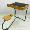 Pamono Vintage Industrial Metal and Wood Children's Desk Discount