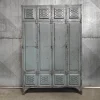 Pamono Vintage Industrial Metal 4-Door Locker Best