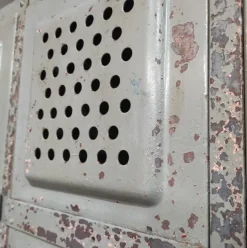 Pamono Vintage Industrial Metal 4-Door Locker Best