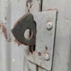 Pamono Vintage Industrial Metal 4-Door Locker Best