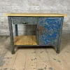 Pamono Vintage Industrial Spruce Workbench Outlet