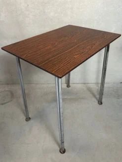 Pamono Vintage Industrial Steel and Composite School Desk, 1960s Best