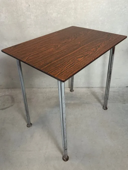 Pamono Vintage Industrial Steel and Composite School Desk, 1960s Best