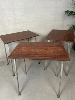Pamono Vintage Industrial Steel and Composite School Desk, 1960s Best