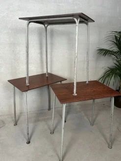 Pamono Vintage Industrial Steel and Composite School Desk, 1960s Best