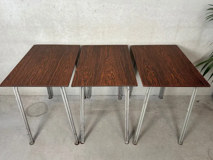 Pamono Vintage Industrial Steel and Composite School Desk, 1960s Best