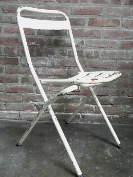 Pamono Vintage Industrial Steel Folding Chair Discount