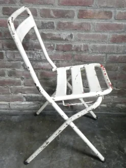 Pamono Vintage Industrial Steel Folding Chair Discount