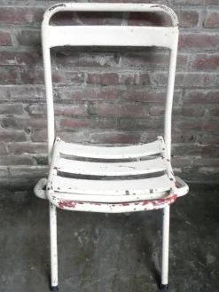 Pamono Vintage Industrial Steel Folding Chair Discount