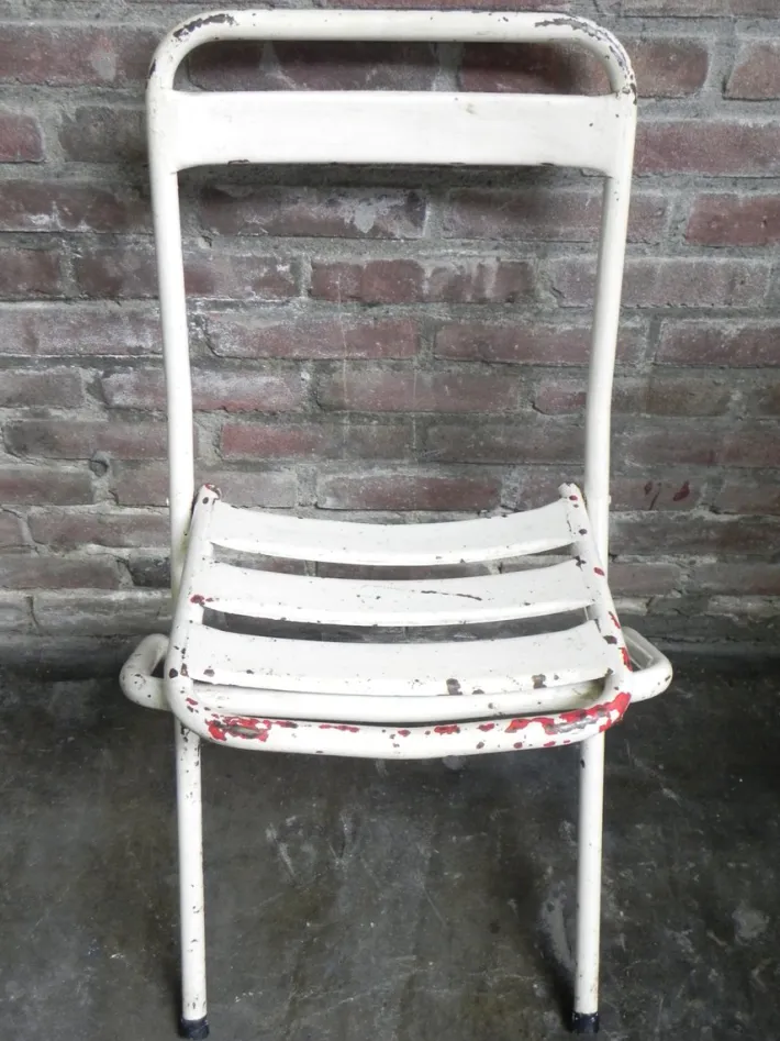 Pamono Vintage Industrial Steel Folding Chair Discount