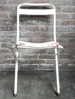 Pamono Vintage Industrial Steel Folding Chair Discount