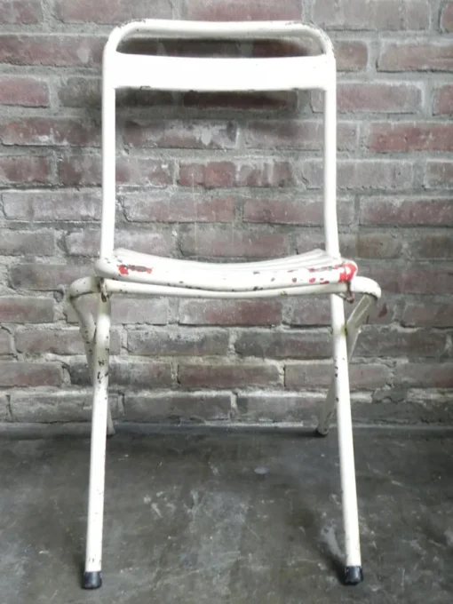 Pamono Vintage Industrial Steel Folding Chair Discount