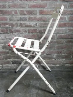 Pamono Vintage Industrial Steel Folding Chair Discount
