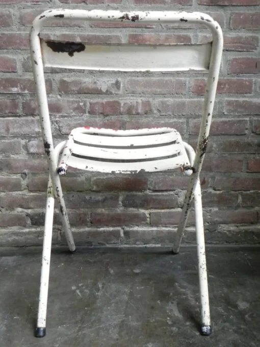 Pamono Vintage Industrial Steel Folding Chair Discount