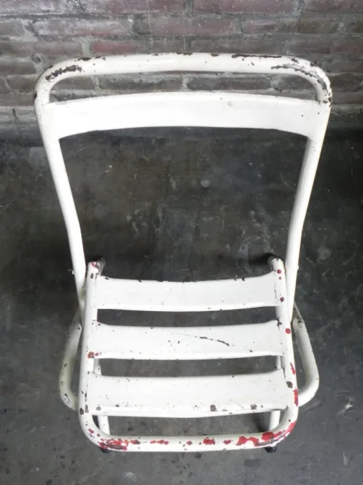 Pamono Vintage Industrial Steel Folding Chair Discount