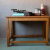 Pamono Vintage Industrial Wooden Workshop Drapers Table New