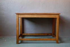 Pamono Vintage Industrial Wooden Workshop Drapers Table New