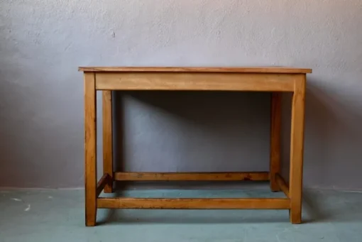 Pamono Vintage Industrial Wooden Workshop Drapers Table New