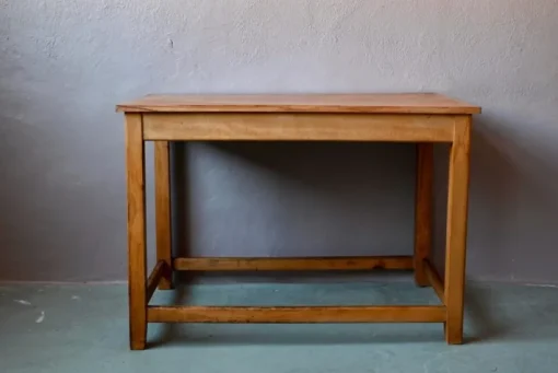 Pamono Vintage Industrial Wooden Workshop Drapers Table New