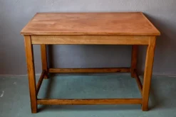 Pamono Vintage Industrial Wooden Workshop Drapers Table New