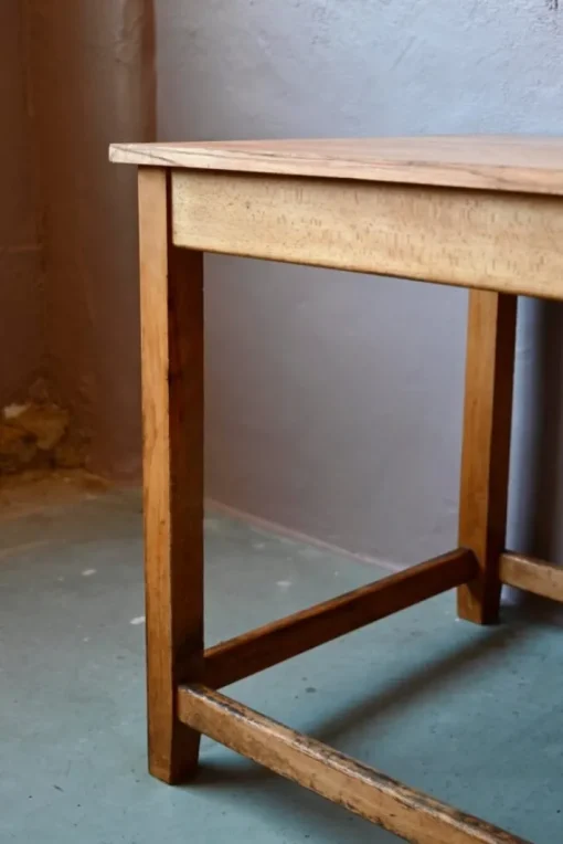 Pamono Vintage Industrial Wooden Workshop Drapers Table New