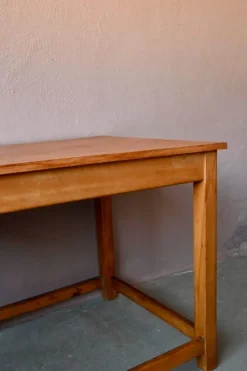 Pamono Vintage Industrial Wooden Workshop Drapers Table New