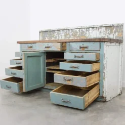 Pamono Vintage Industrial Work Counter Best