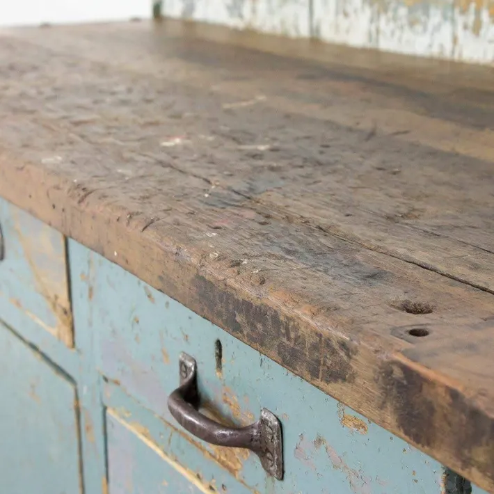 Pamono Vintage Industrial Work Counter Best