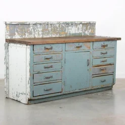 Pamono Vintage Industrial Work Counter Best