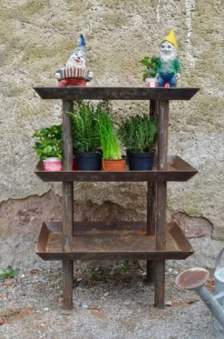 Pamono Vintage Industrial Work Table, 1940s Outlet