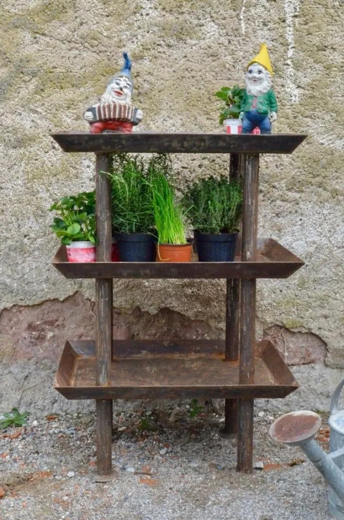Pamono Vintage Industrial Work Table, 1940s Outlet