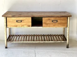 Pamono Vintage Industrial Workbench, 1960 Clearance