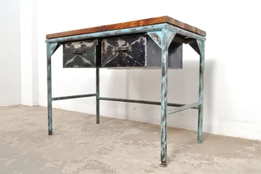 Pamono Vintage Industrial Worktable, 1950s Clearance