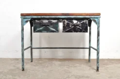 Pamono Vintage Industrial Worktable, 1950s Clearance